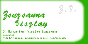 zsuzsanna viszlay business card